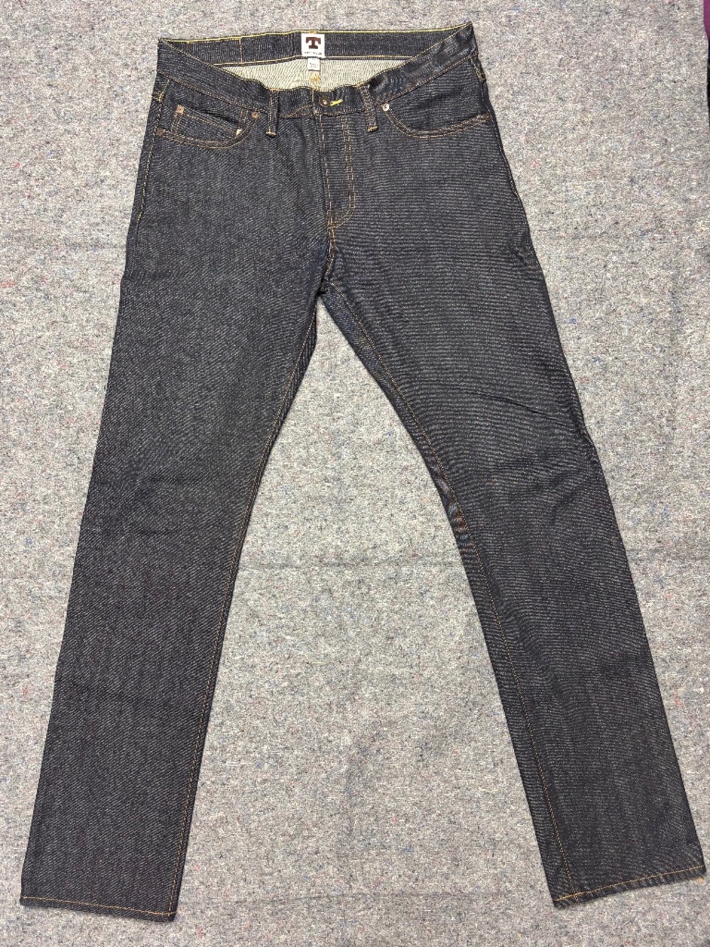 Tellason John Graham Mellor Kaihara Selvedge Raw Denim Jeans 34 Made in USA